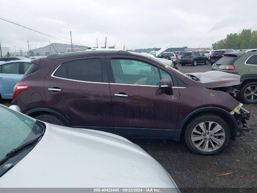 2018 Buick Encore Preferred VIN: KL4CJASB7JB662365 Lot: 40422445