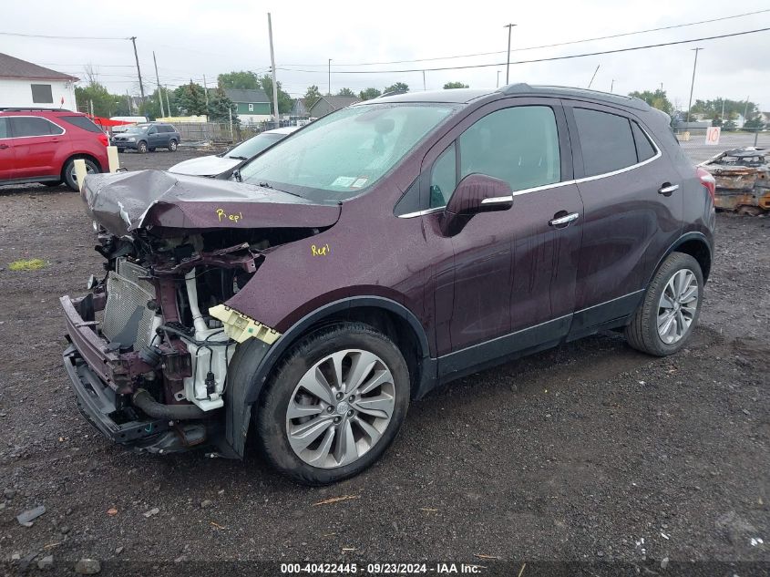 KL4CJASB7JB662365 2018 BUICK ENCORE - Image 2