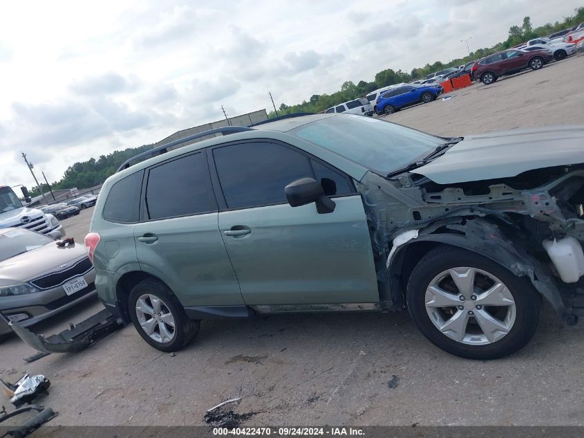 2016 Subaru Forester 2.5I VIN: JF2SJABC2GH545911 Lot: 40422470