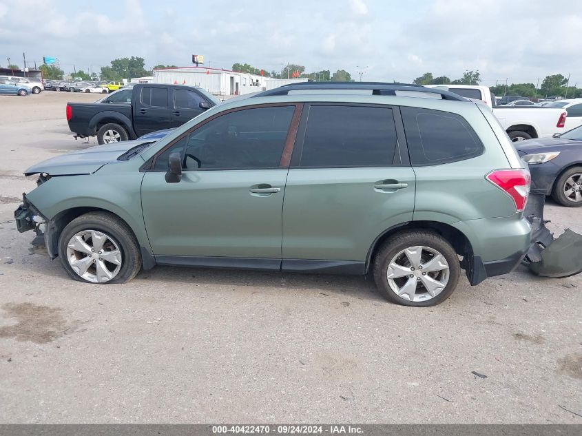 2016 Subaru Forester 2.5I VIN: JF2SJABC2GH545911 Lot: 40422470