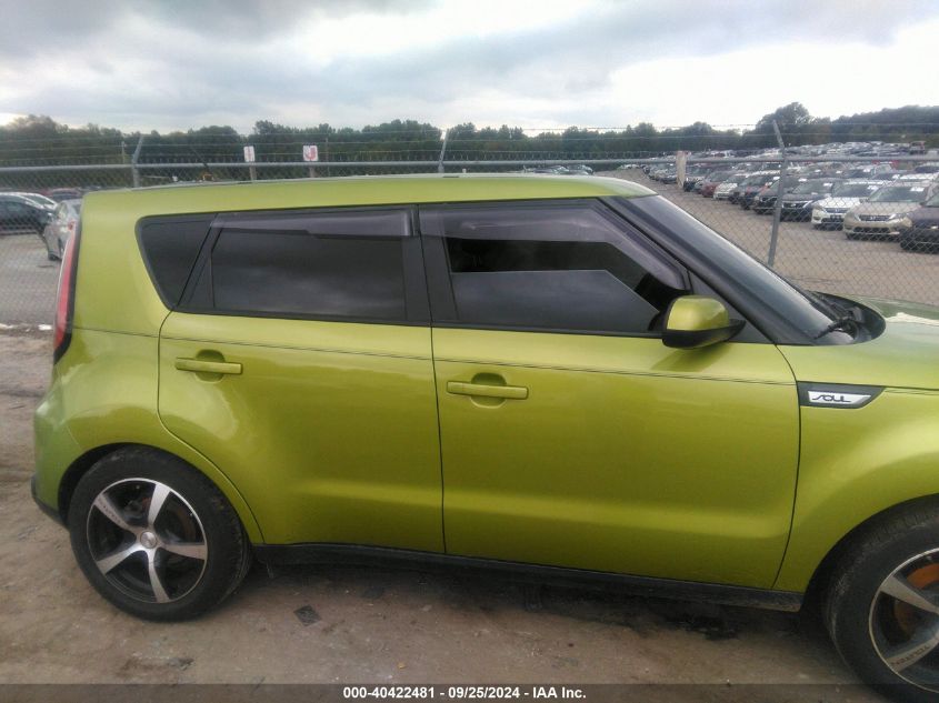 2015 Kia Soul + VIN: KNDJP3A54F7790723 Lot: 40422481