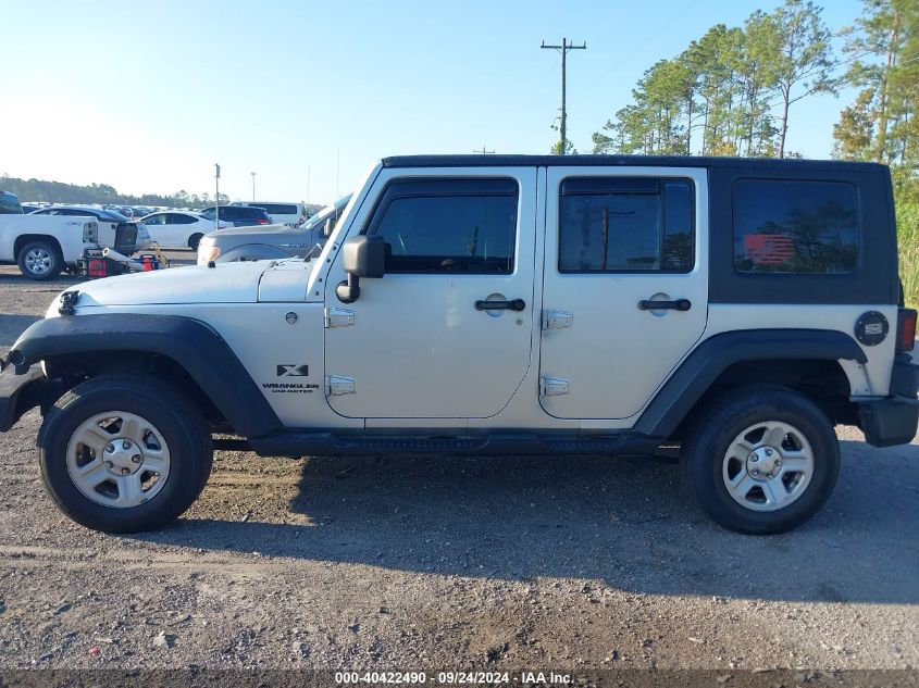 2009 Jeep Wrangler Unlimited X Rhd VIN: 1J4GZ391X9L744096 Lot: 40422490