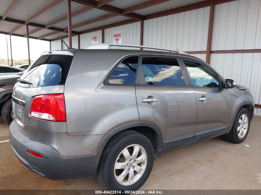 2012 Kia Sorento Lx VIN: 5XYKT4A25CG287390 Lot: 40422514