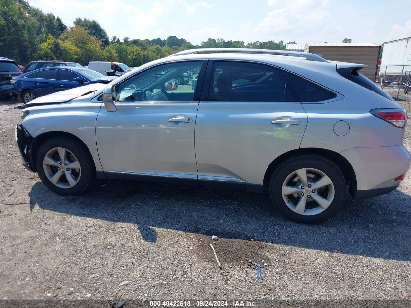 2014 Lexus Rx 350 350/Base/F Sport VIN: 2T2BK1BAXEC251809 Lot: 40422518