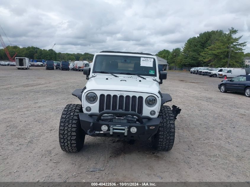 2017 Jeep Wrangler Unlimited Sport 4X4 VIN: 1C4BJWDG3HL502897 Lot: 40422536