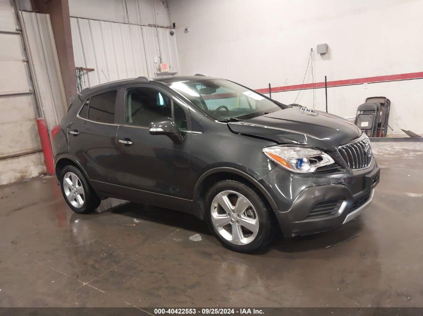 2016 Buick Encore VIN: KL4CJASB4GB599525 Lot: 40422553