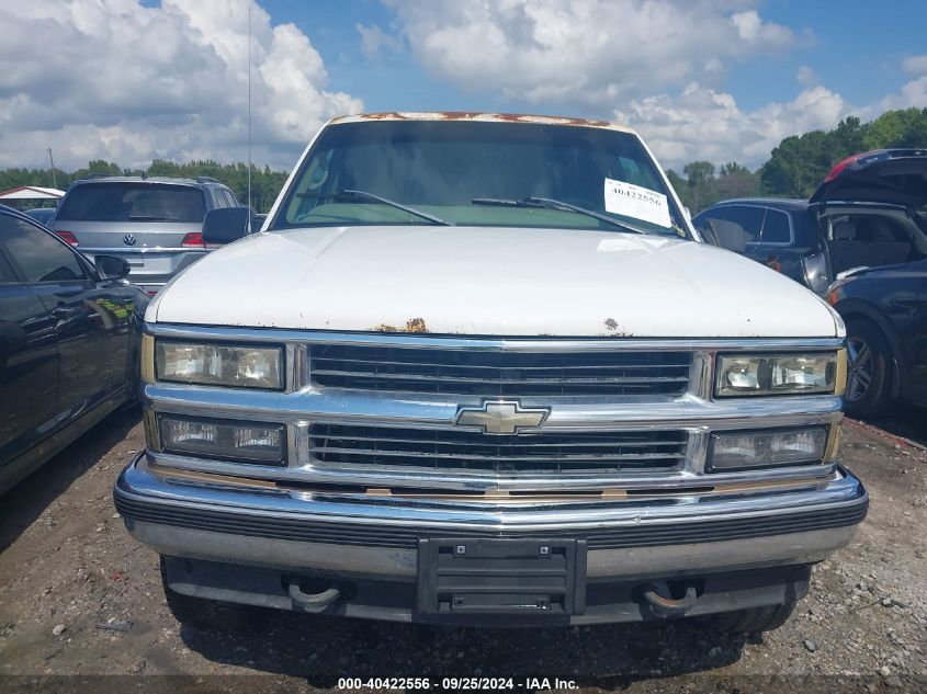 1998 Chevrolet Tahoe Ls VIN: 1GNEK13R5WJ321753 Lot: 40422556