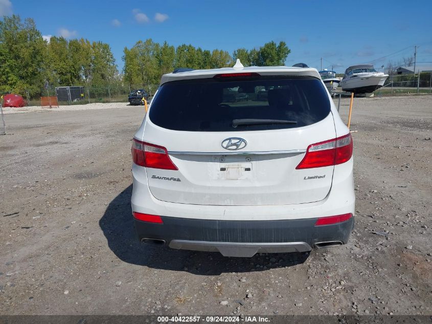 2015 Hyundai Santa Fe Limited VIN: KM8SN4HF9FU094824 Lot: 40422557