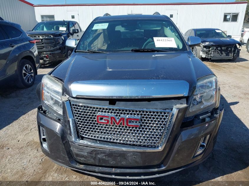 2014 GMC Terrain Denali VIN: 2GKFLZE39E6378992 Lot: 40422565