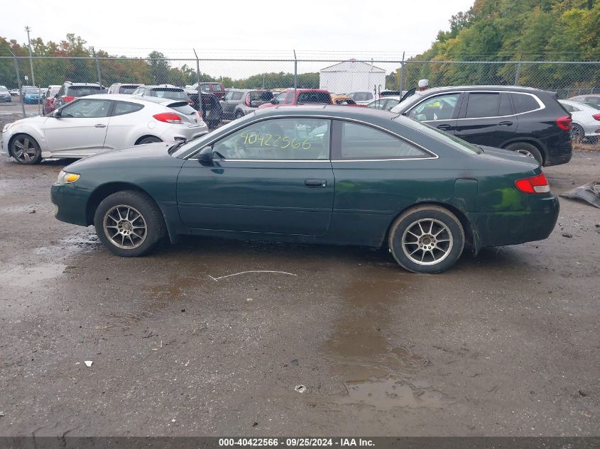 2000 Toyota Camry Solara Se VIN: 2T1CG22P3YC287446 Lot: 40422566