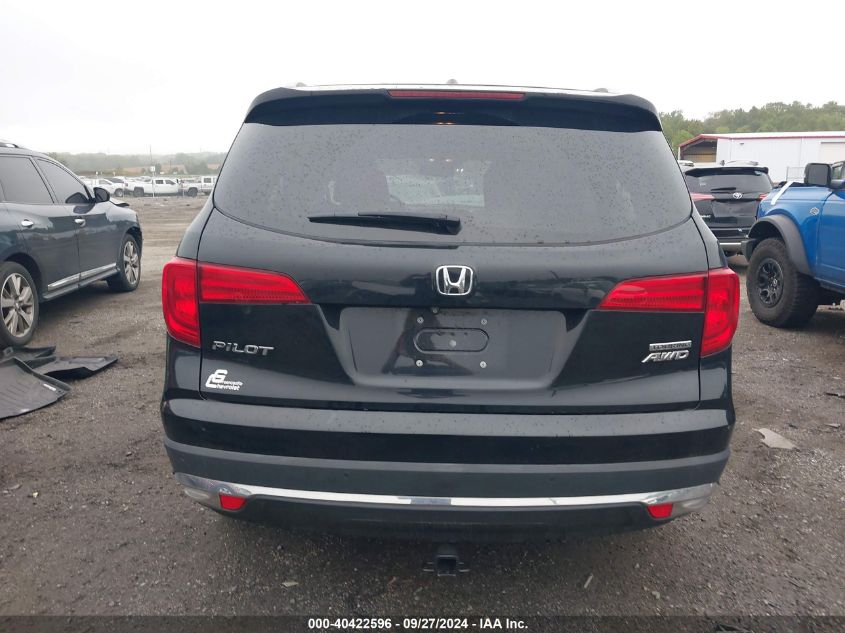 5FNYF6H96HB101192 2017 Honda Pilot Touring