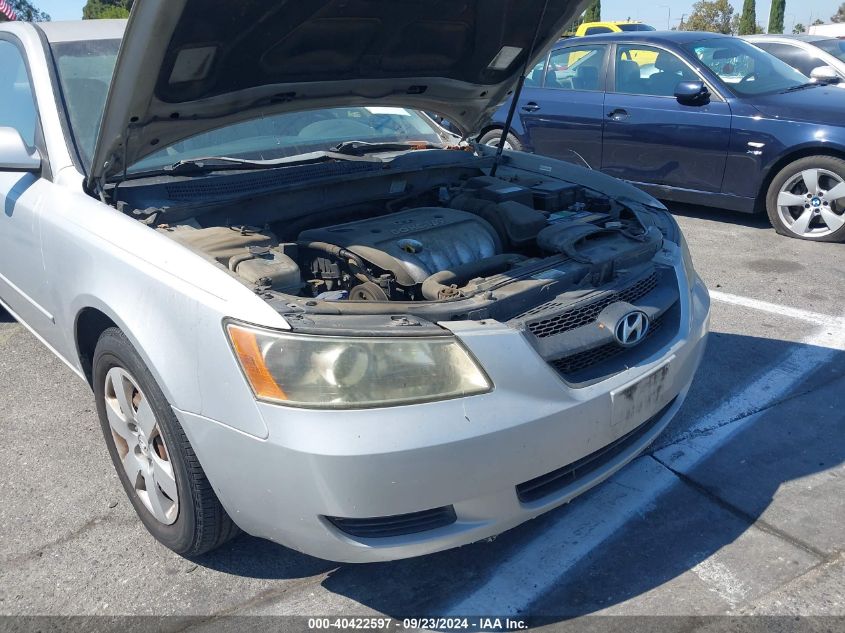 5NPET46C97H243776 2007 Hyundai Sonata Gls