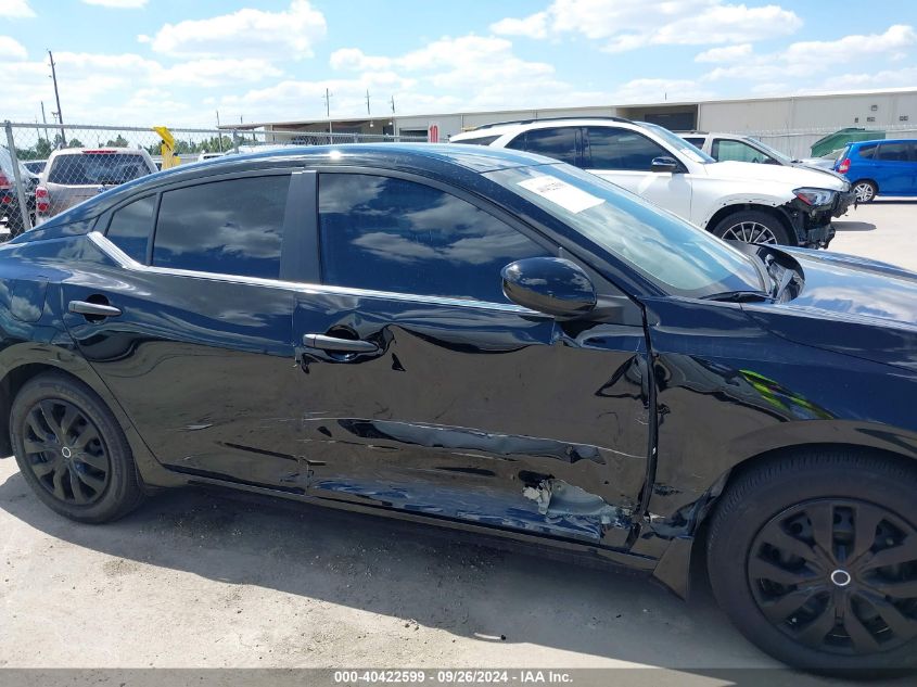 2024 Nissan Sentra S Xtronic Cvt VIN: 3N1AB8BVXRY206650 Lot: 40422599