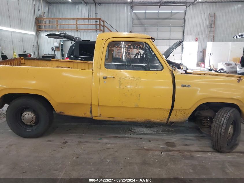 D14AE4S103656 1974 Dodge D100