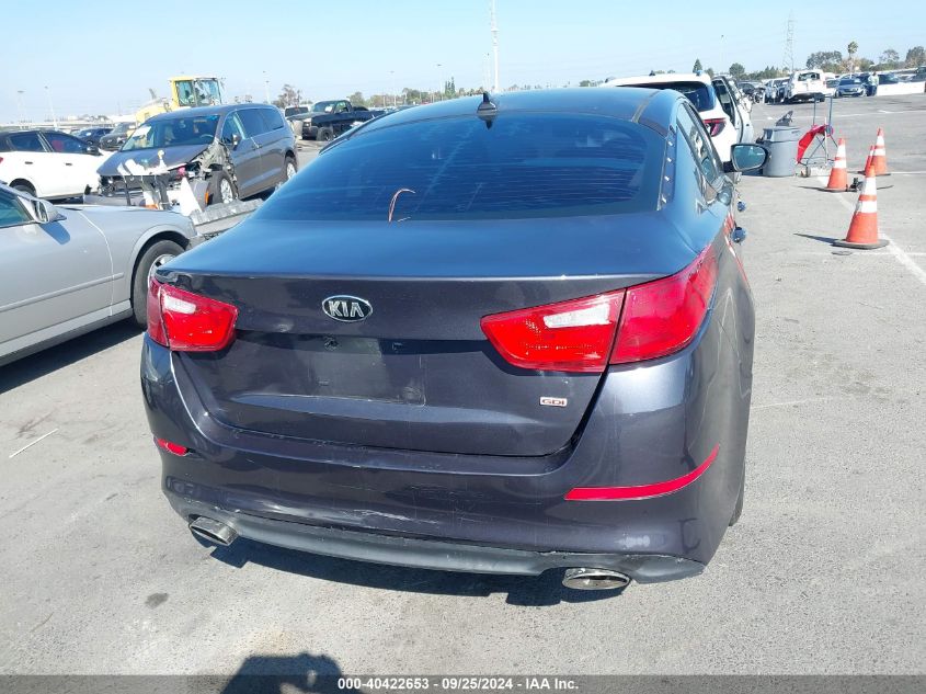 2015 Kia Optima Lx VIN: 5XXGM4A7XFG446086 Lot: 40422653