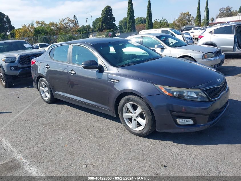 5XXGM4A7XFG446086 2015 KIA OPTIMA - Image 1