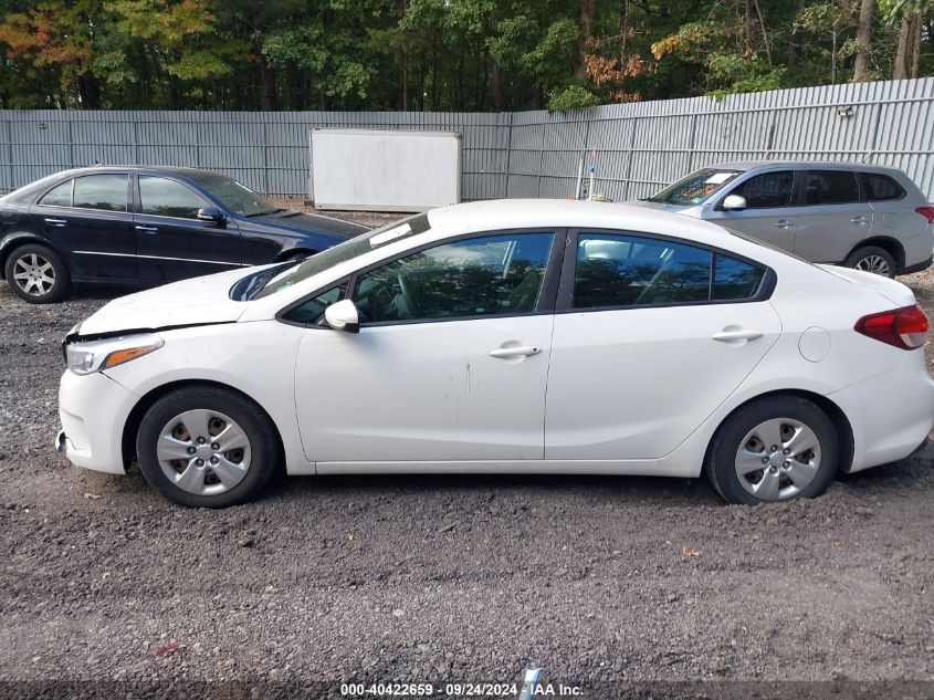 2018 Kia Forte Lx VIN: 3KPFK4A76JE238340 Lot: 40422659