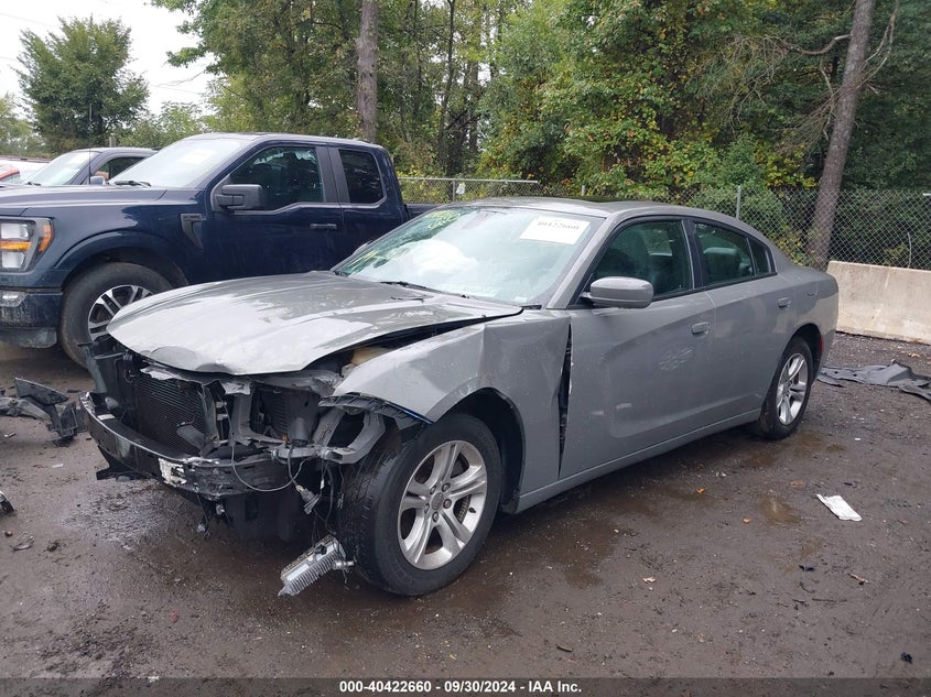 VIN 2C3CDXBG1KH692180 2019 DODGE CHARGER SXT RWD