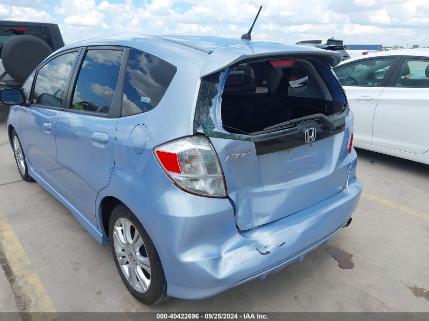 2009 Honda Fit Sport VIN: JHMGE88489S026545 Lot: 40422696