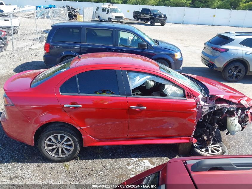 2014 Mitsubishi Lancer Es/Es Sport VIN: JA32U2FUXEU014635 Lot: 40422716