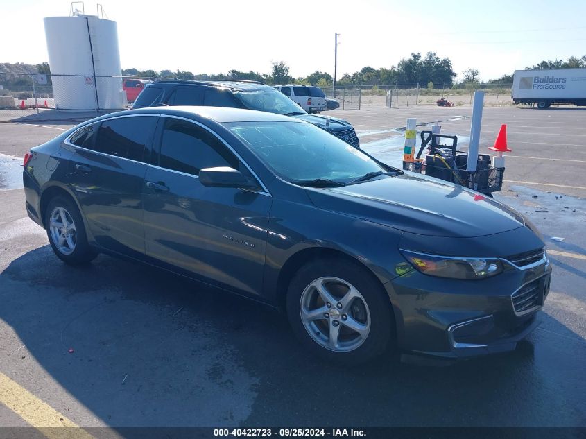 VIN 1G1ZB5ST8HF161624 2017 Chevrolet Malibu, LS no.1