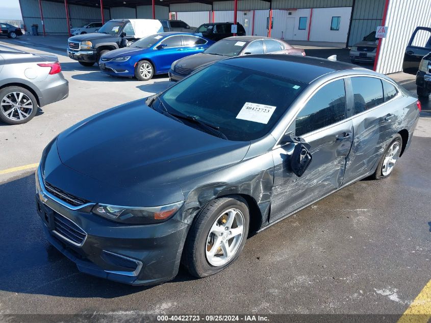 VIN 1G1ZB5ST8HF161624 2017 Chevrolet Malibu, LS no.2