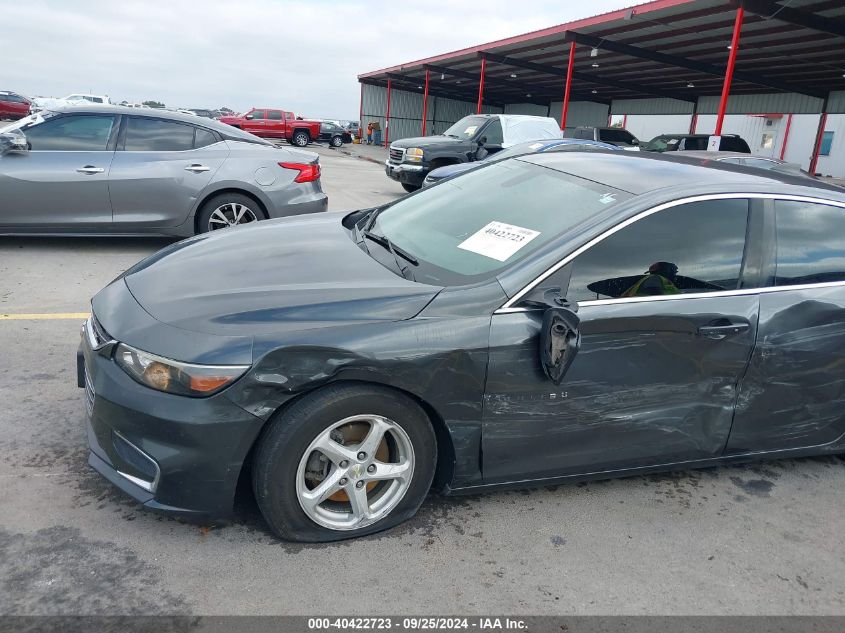 2017 Chevrolet Malibu Ls VIN: 1G1ZB5ST8HF161624 Lot: 40422723