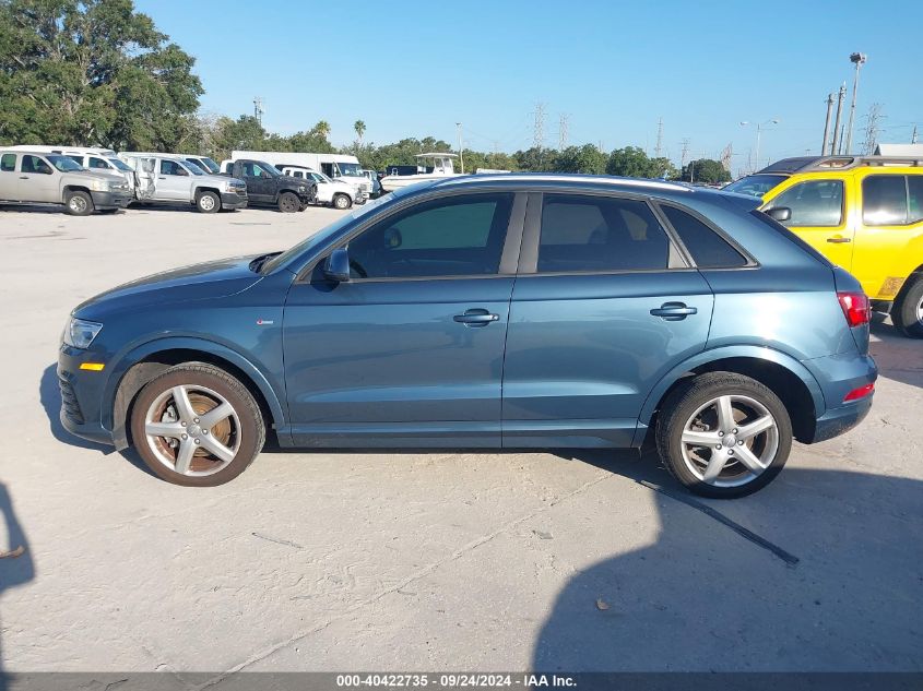 2018 Audi Q3 Premium VIN: WA1BCCFS5JR022335 Lot: 40422735