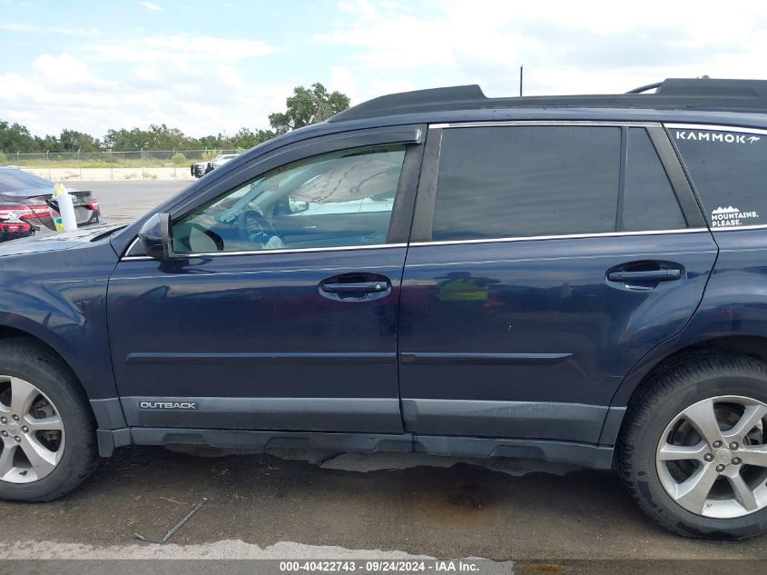 2014 Subaru Outback 2.5I Limited VIN: 4S4BRCLC8E3226116 Lot: 40422743