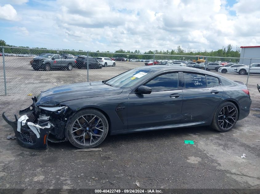 2022 BMW M8 VIN: WBSGV0C08NCJ45653 Lot: 40422749