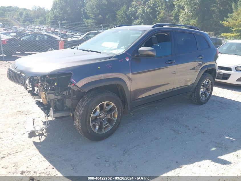 VIN 1C4PJMBX9KD471539 2019 JEEP CHEROKEE TRAILHAWK 4X4