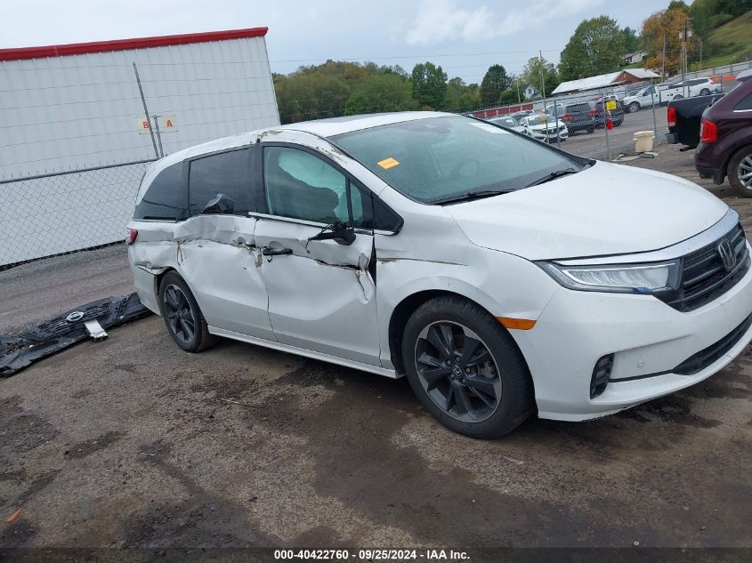 2023 Honda Odyssey Elite VIN: 5FNRL6H90PB035878 Lot: 40422760