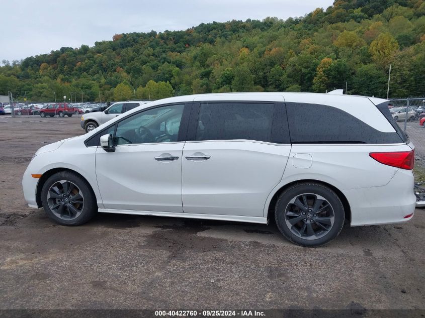 2023 Honda Odyssey Elite VIN: 5FNRL6H90PB035878 Lot: 40422760