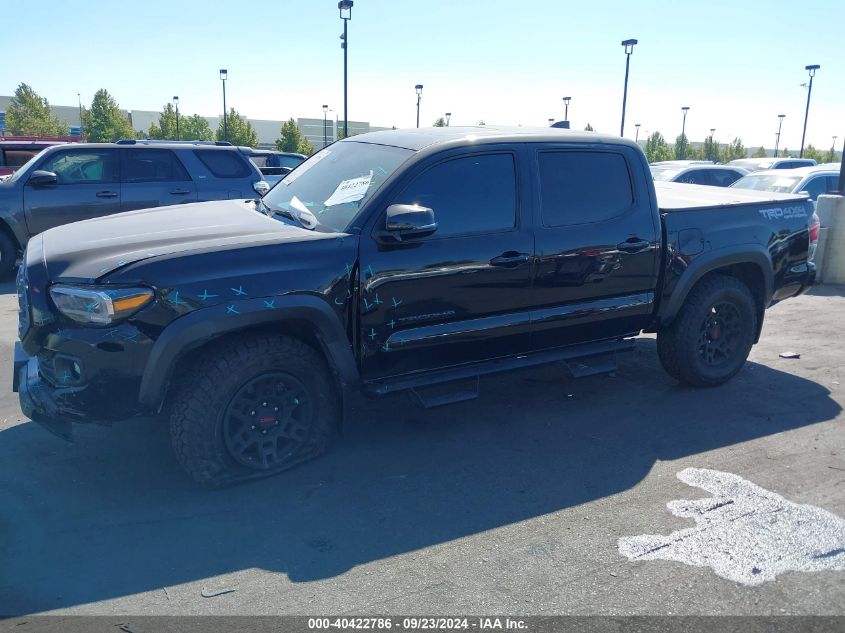 2020 Toyota Tacoma Trd Off-Road VIN: 3TMCZ5AN3LM300661 Lot: 40422786