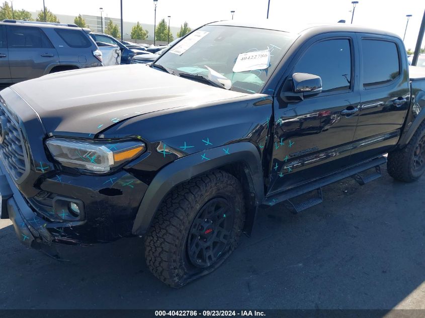 2020 Toyota Tacoma Trd Off-Road VIN: 3TMCZ5AN3LM300661 Lot: 40422786