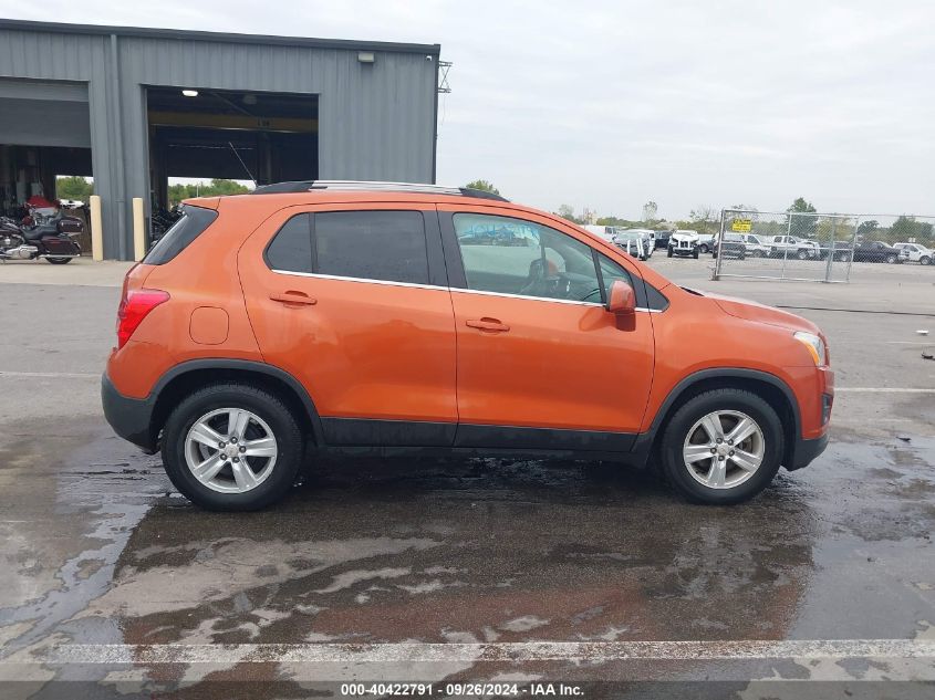 2015 Chevrolet Trax Lt VIN: KL7CJLSB2FB196656 Lot: 40422791