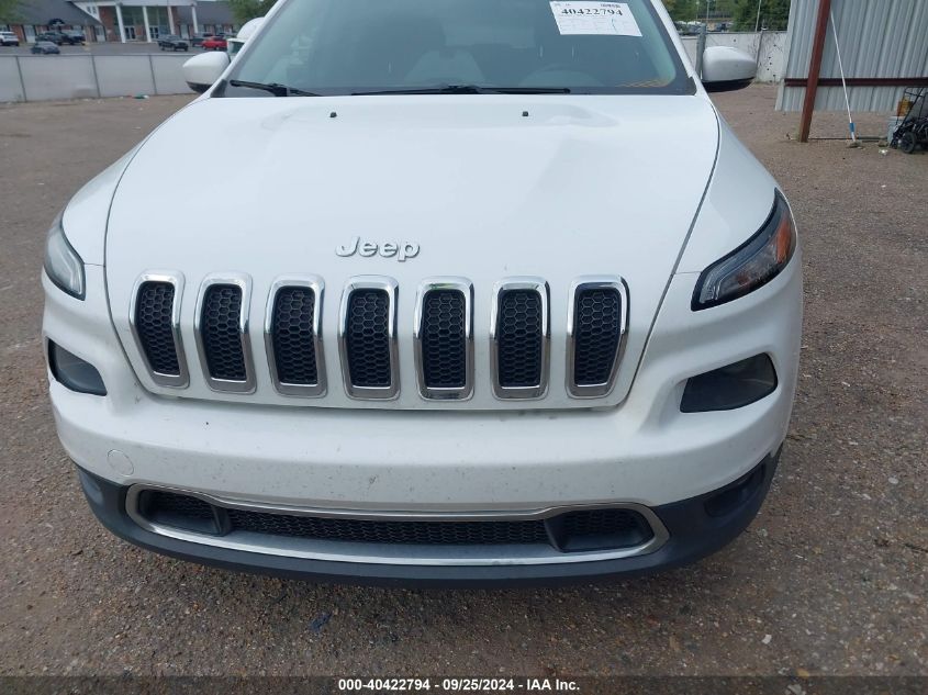 2014 Jeep Cherokee Limited VIN: 1C4PJLDSXEW245188 Lot: 40422794