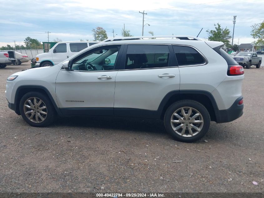 2014 Jeep Cherokee Limited VIN: 1C4PJLDSXEW245188 Lot: 40422794