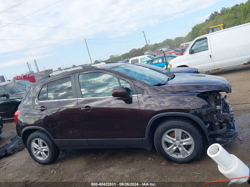 2015 Chevrolet Trax Lt VIN: KL7CJLSB5FB117691 Lot: 40422831