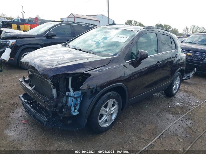 KL7CJLSB5FB117691 2015 CHEVROLET TRAX - Image 2