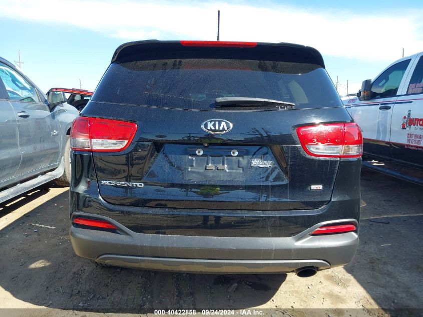 2018 Kia Sorento Lx/L VIN: 5XYPG4A35JG371046 Lot: 40422858