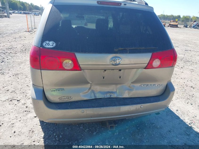 2008 Toyota Sienna Xle/Xle Limited VIN: 5TDZK22C08S101763 Lot: 40422864