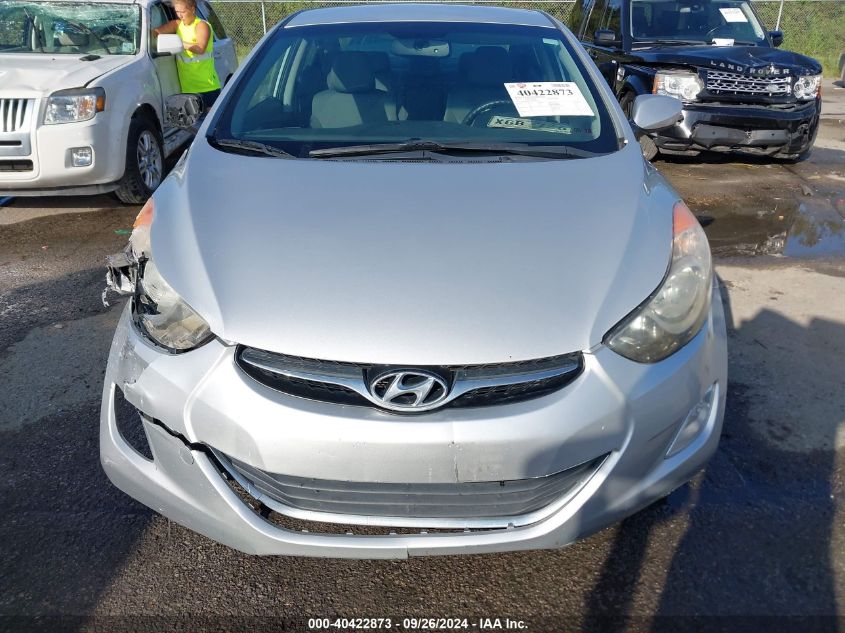 2013 Hyundai Elantra Gls/Limited VIN: KMHDH4AE7DU664155 Lot: 40422873