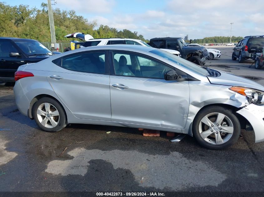 2013 Hyundai Elantra Gls/Limited VIN: KMHDH4AE7DU664155 Lot: 40422873