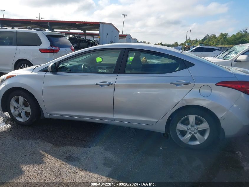 2013 Hyundai Elantra Gls/Limited VIN: KMHDH4AE7DU664155 Lot: 40422873