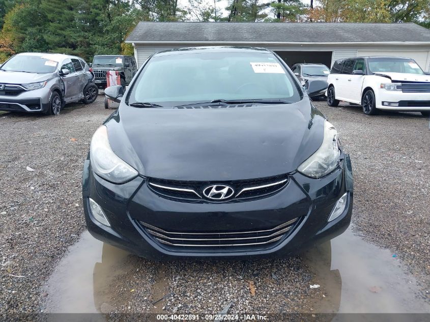 2013 Hyundai Elantra Limited VIN: 5NPDH4AE9DH252611 Lot: 40422891