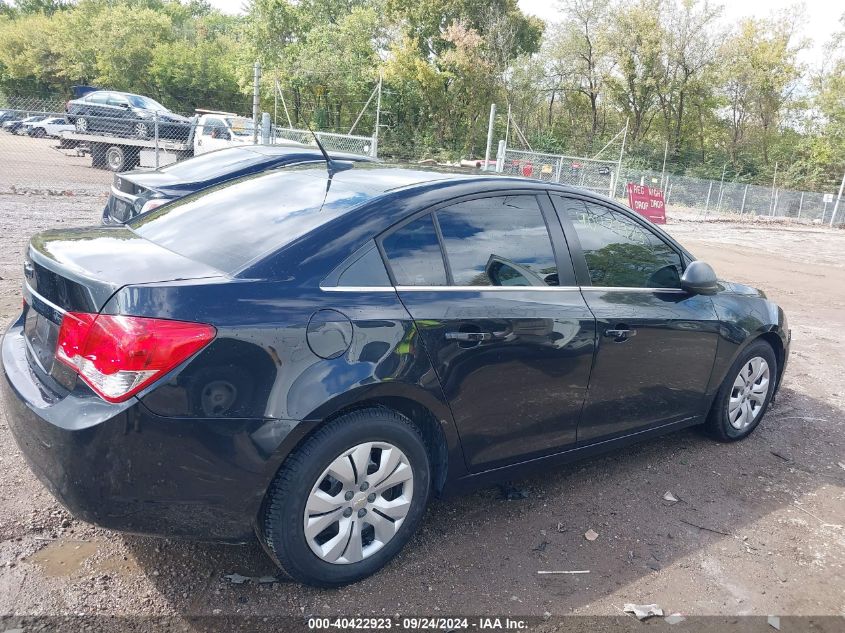 2012 Chevrolet Cruze Ls VIN: 1G1PC5SH8C7366153 Lot: 40422923