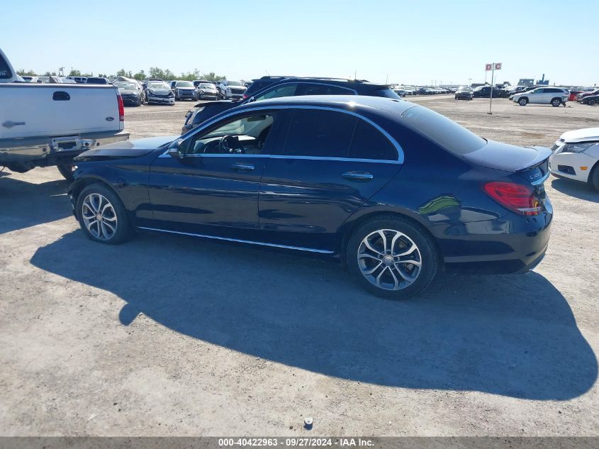 2015 Mercedes-Benz C 300 4Matic/Luxury 4Matic/Sport 4Matic VIN: 55SWF4KB7FU009804 Lot: 40422963