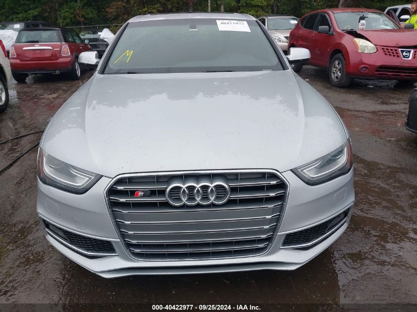 2014 Audi S4 3.0T Premium Plus VIN: WAUBGAFL5EA126378 Lot: 40422977