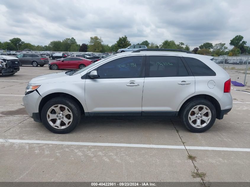 2012 Ford Edge Sel VIN: 2FMDK3JC8CBA07623 Lot: 40422981